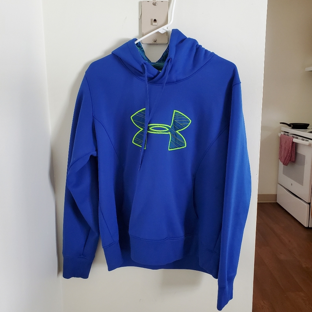 Cold Gear XL Royal blue hoodie